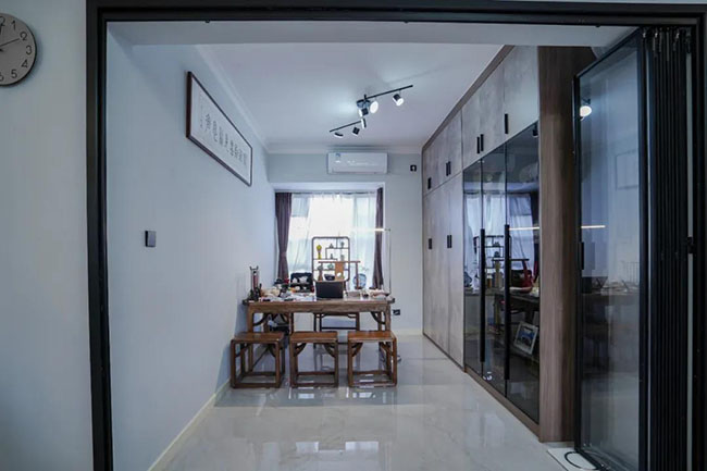 117㎡大三居，體驗(yàn)新現(xiàn)代風(fēng)格的閑情逸致生活